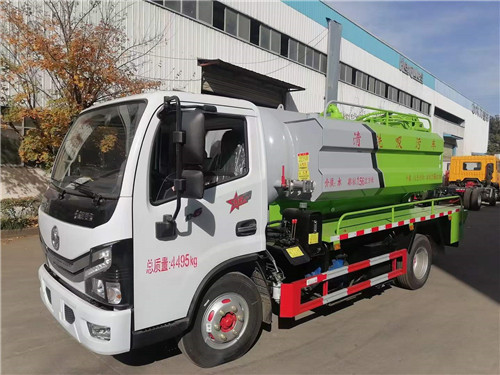 國六東多小多利卡清洗吸污車，藍牌黃牌均可上戶！