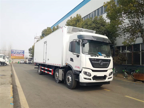 東風(fēng)天錦小三軸廂長(zhǎng)9.6米冷藏車(chē)現(xiàn)車(chē)一臺(tái)