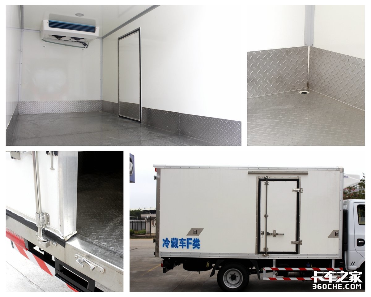 2.3L全柴機&nbsp;途逸冷藏車可以合規(guī)拉1.8噸