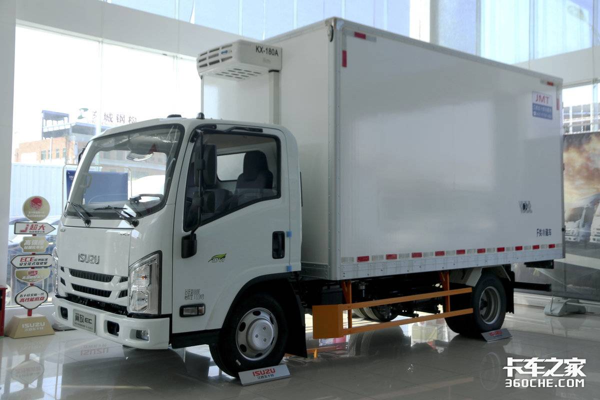 圓你4JJ1配藍(lán)牌的夢(mèng)&nbsp;圖解翼放EC7冷藏車(chē)