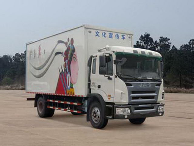 江淮格爾發(fā)7.6米流動舞臺車（40平方、60平方、80平方）