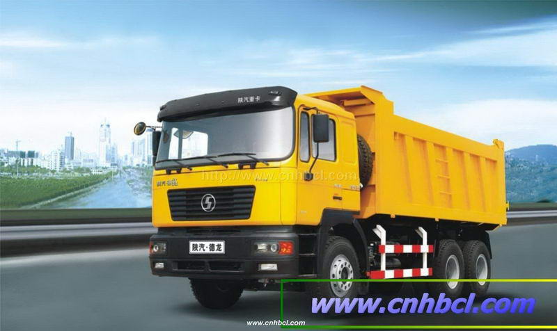 陜汽德龍后八輪自卸車(chē)